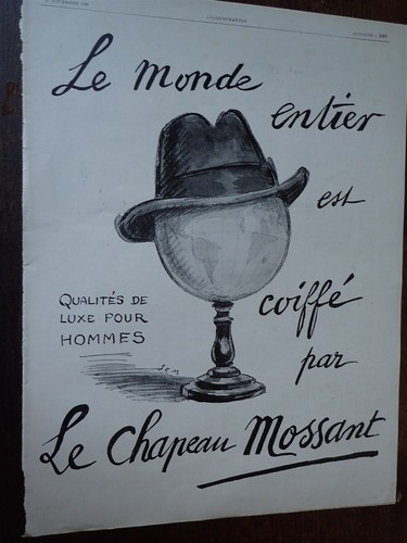 Chapeau mossant par sem - par,