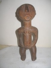 Statuette Africaine.  Lega. Ancienne. Fertilité. Handcarved. Art Africain.