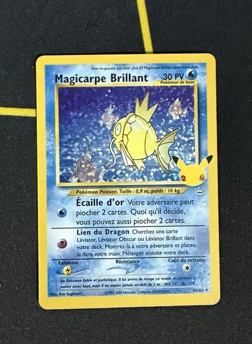 Carte pokémon magicarpe - carte,