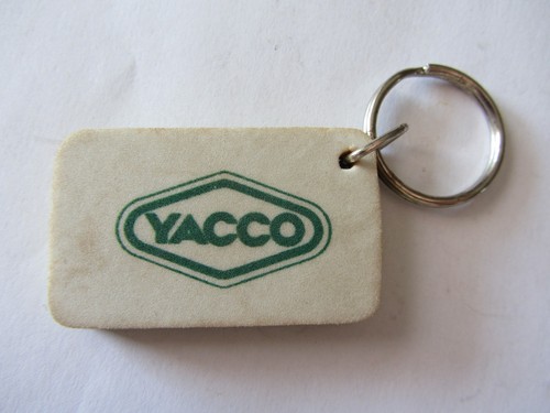 Porte clé mousse yacco - porte, "yacco"