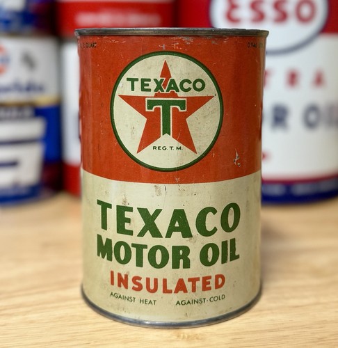 Vintage texaco insulated motor - vintage,