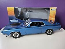 Mercury Cougar Eliminator 1970 Bleu Blue Welly 1/18 2520W