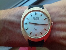 Duward Diplomatic HAND-WINDING 3425 Vintage Collection (1960 S) NOS Montre Swiss