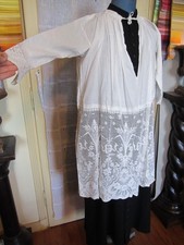 Rare ROCHET de Prêtre en LIN