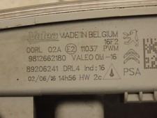 Feu diurne avant gauche PEUGEOT 308 II 9812662180