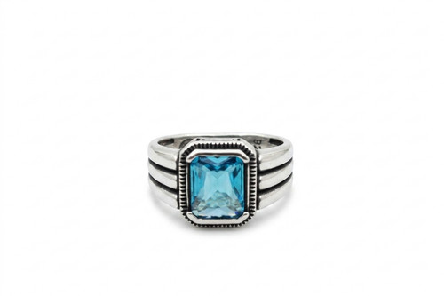 Bague homme argent sterling - bague, en