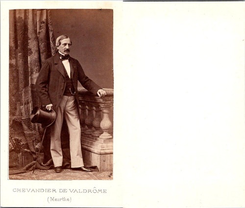 Cdv eugène chevandier - cdv,