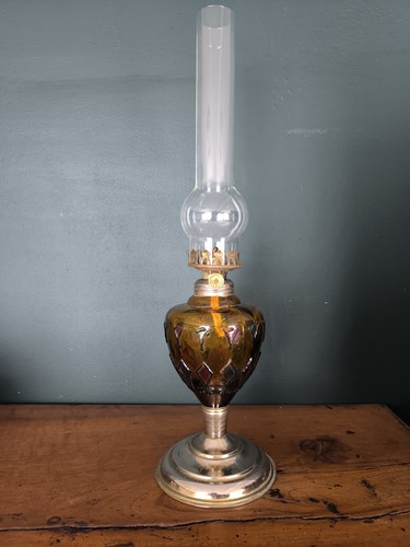 Ancienne lampe pétrole - ancienne,