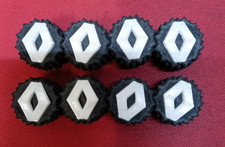 8x Capuchons Bouchons de Valve de Pneu renault/clio,megane twingo,captur....