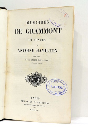 Livre ancien hamilton - ancien,