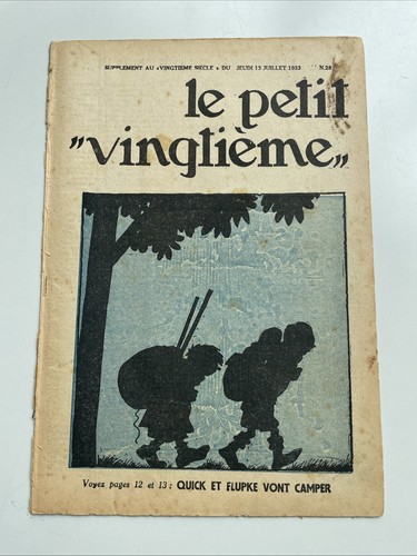 Petit vingtième quick et - vingtiÈme,