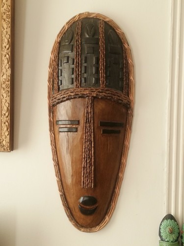 Masque africain bois - masque,