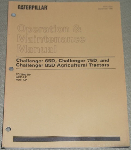 Cat caterpillar challenger - caterpillar,