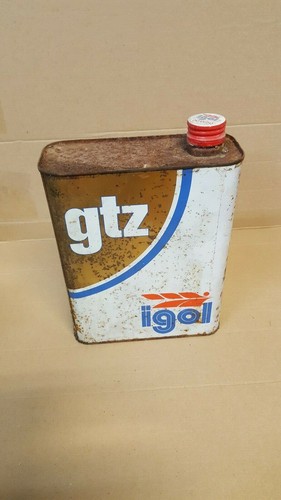 Ancien bidon huile igol - ancien,