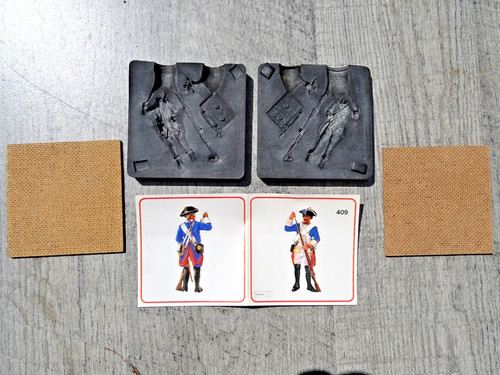 Ancien moule soldat de - soldat,