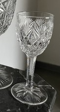1 Verre À Vin en Cristal De Saint-Louis Modèle Florence Signé 12,5  Cm