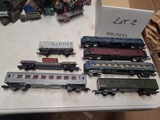 JOUEF HO WAGON A BAGAGE 1247 + 3933 + Postes + Badoit + Diverses Wagons