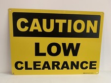 Panneau Signalisation USA Safety Sign industriel Métal Original usine 35x25cm