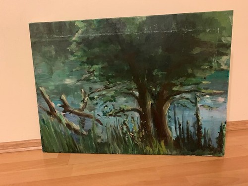 Tableau paysage arbre 2006