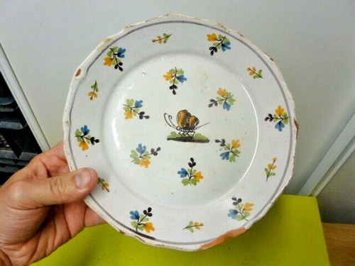 Assiette papillon - au,