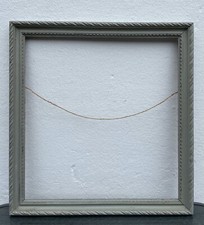 Cadre Photo Antique Blanc Vieilli Vintage Shabby Chic En Bois Style Art Déco