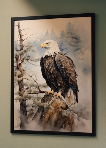 Affiche aigle - 🖼️,