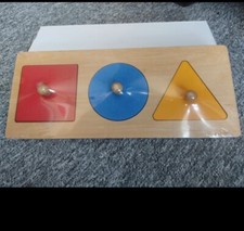 Puzzle montessori forme