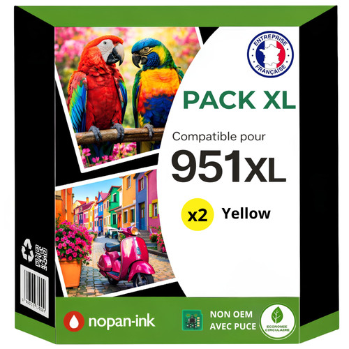 Pack cartouches 951xl - 2,