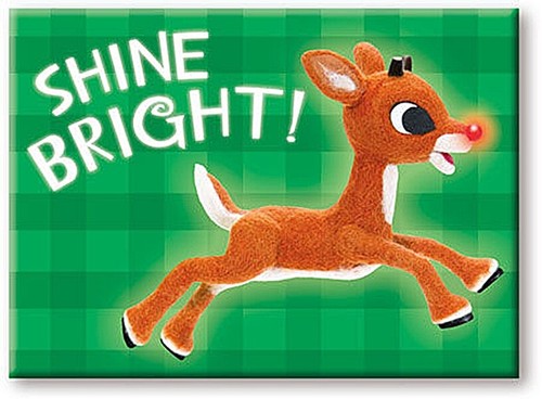 Aimant pour frigo rudolph - pour,