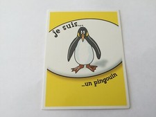 Carte je suis un pingouin