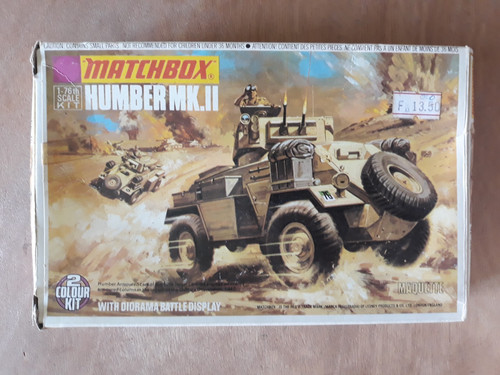 Maquette matchbox 76e - maquette, 1/76e
