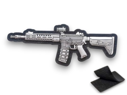 Patch militaire scratch fusil - patch,