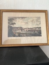 Gravure Encadrée Du Château