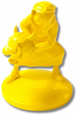 FIGURINE TINTIN - ABDALLAH / MONOCHROME JAUNE