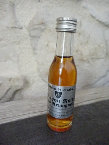 Mignonnette bouteille blason - mignonnette,