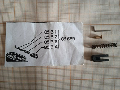 Kit ressort pick moulinet - kit,