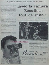 PUBLICITE BEAULIEU CAMERA MR 8