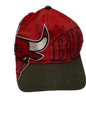 ANCIEN VINTAGE CASQUETTE ANNÉE 90 CHICAGO BULLS STARTER BASKET NBA BUFFLE JORDAN