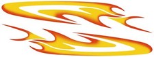 Tatou voiture flammes