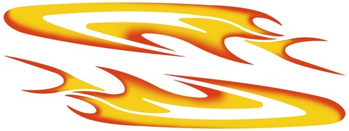 Tatou voiture flammes