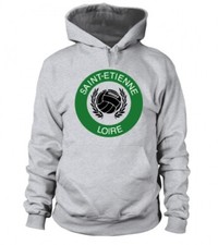 SWEAT CAPUCHE SAINT ETIENNE ASSE STEPHANOIS MAGIC FANS DRAPEAU FOOT  LOIRE
