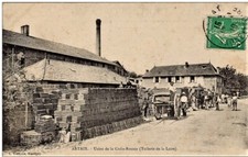 71 Saone et Loire : CP ARTAIX : Usine de la Croix Rousse - Tuilerie de la Loire