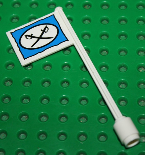 Drapeau lego western - 1,