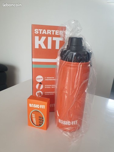 Gourde cadenas basic fit - cadenas,