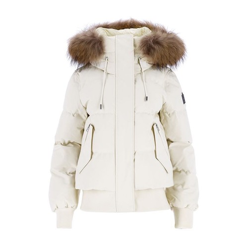 Mackage nefi cream doudoune - cream,