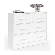 Commode 6 tiroirs en tissu