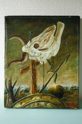 Tableau huile sur toile - , nature