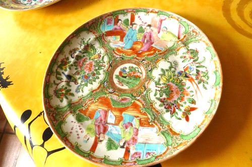 Assiette ancienne asie - ancienne, d'asie