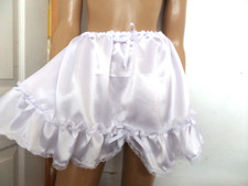ABDL SISSY  WHITE SATIN