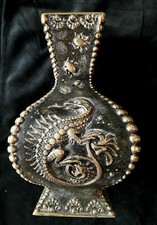 VASE BALUSTRE EN BRONZE À